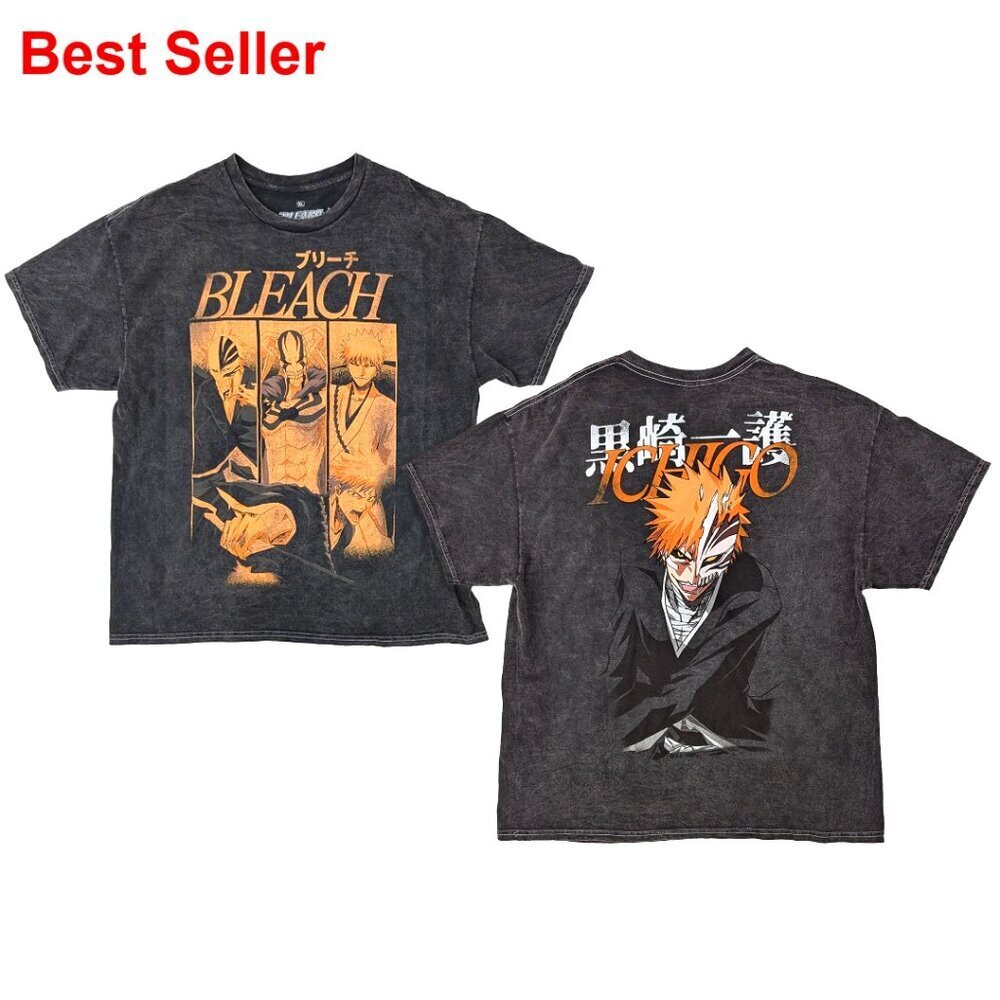 Men's Graphic Anime T-Shirt Officially Licensed Slim Fit Cotton